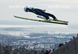 17.03.2013, Oslo, Norway (NOR): Yuta Watase (JPN), Fischer - FIS world cup ski jumping, individual HS134, Oslo (NOR). www.nordicfocus.com. © Laiho/NordicFocus. Every downloaded picture is fee-liable.