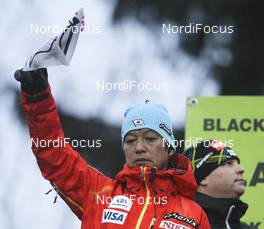 23.11.2013, Klingenthal, Germany (GER): Tomoharu Yokokawa (JPN), the coach of team Japan  - FIS world cup ski jumping, team HS140, Klingenthal (GER). www.nordicfocus.com. © Domanski/NordicFocus. Every downloaded picture is fee-liable.