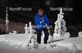 30.11.2013 Kuusamo, Finland (FIN): the FIS race director, Walter Hofer (AUT)  - FIS world cup ski jumping, individual HS142, Kuusamo (FIN). www.nordicfocus.com. © Laiho/NordicFocus. Every downloaded picture is fee-liable.