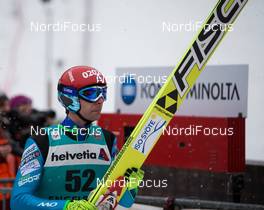 20.12.2013, Engelberg, Switzerland (SUI): Janne Ahonen (FIN)  - FIS world cup ski jumping, training, Engelberg (SUI). www.nordicfocus.com. © Manzoni/NordicFocus. Every downloaded picture is fee-liable.