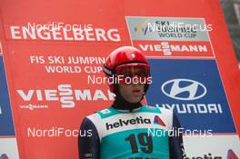 20.12.2013, Engelberg, Switzerland (SUI): Roberto Dellasega (ITA)  - FIS world cup ski jumping, training, Engelberg (SUI). www.nordicfocus.com. © Manzoni/NordicFocus. Every downloaded picture is fee-liable.