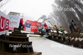 20.12.2013, Engelberg, Switzerland (SUI): Sebastian Colloredo (ITA)  - FIS world cup ski jumping, training, Engelberg (SUI). www.nordicfocus.com. © Manzoni/NordicFocus. Every downloaded picture is fee-liable.
