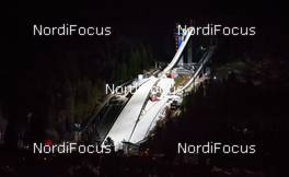 27.12.2013, Oberstdorf, Germany (GER): Schattenberg ski jumping stadium at night - FIS world cup ski jumping, four hills tournament, individual HS137, Oberstdorf (GER). www.nordicfocus.com. © Laiho/NordicFocus. Every downloaded picture is fee-liable.