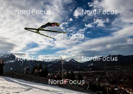28.12.2013, Oberstdorf, Germany (GER): Kaarel Nurmsalu (EST), Fischer - FIS world cup ski jumping, four hills tournament, individual HS137 qualification, Oberstdorf (GER). www.nordicfocus.com. © Laiho/NordicFocus. Every downloaded picture is fee-liable.