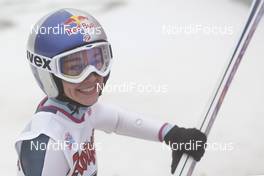 06.01.2013, Schonach, Germany (GER): Sarah Hendrickson (USA), Fluege.de  - FIS world cup ski jumping ladies, individual HS106, Schonach (GER). www.nordicfocus.com. © Domanski/NordicFocus. Every downloaded picture is fee-liable.