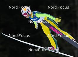21.12.2013, Hinterzarten, Germany (GER): Xueyao Li (CHN) - FIS world cup ski jumping ladies, individual HS106, Hinterzarten (GER). www.nordicfocus.com. © Laiho/NordicFocus. Every downloaded picture is fee-liable.