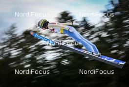 22.12.2013, Hinterzarten, Germany (GER): Elena Runggaldier (ITA), Fluege.de - FIS world cup ski jumping ladies, individual HS106, Hinterzarten (GER). www.nordicfocus.com. © Laiho/NordicFocus. Every downloaded picture is fee-liable.