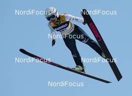 20.12.2013, Hinterzarten, Germany (GER): Sara Takanashi (JPN), Elan - FIS world cup ski jumping ladies, training, Hinterzarten (GER). www.nordicfocus.com. © Laiho/NordicFocus. Every downloaded picture is fee-liable.