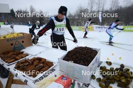 17.02.2013, Tartu, Estonia (EST): aid station - FIS Marathon Cup Tartumarathon, Tartu (EST). www.nordicfocus.com. © Rauschendorfer/NordicFocus. Every downloaded picture is fee-liable.