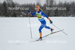 17.02.2013, Tartu, Estonia (EST): Sandra Hansson (NOR) - FIS Marathon Cup Tartumarathon, Tartu (EST). www.nordicfocus.com. © Rauschendorfer/NordicFocus. Every downloaded picture is fee-liable.