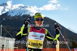 10.03.2013, St. Moritz, Switzerland (SUI): Anouk Faivre Picon (FRA) - FIS Marathon Cup Engadin Skimarathon, St. Moritz (SUI). www.nordicfocus.com. © Felgenhauer/NordicFocus. Every downloaded picture is fee-liable.
