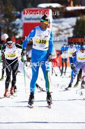 10.03.2013, St. Moritz, Switzerland (SUI): Christian Zorzi (ITA) - FIS Marathon Cup Engadin Skimarathon, St. Moritz (SUI). www.nordicfocus.com. © Felgenhauer/NordicFocus. Every downloaded picture is fee-liable.