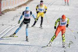 15.12.2013, Livigno, Italy (ITA): l-r: Seraina Boner (SUI), Riita-Liisa Roponen (FIN) - FIS Marathon Cup La Sgambeda, Livigno (ITA). www.nordicfocus.com. © Rauschendorfer/NordicFocus. Every downloaded picture is fee-liable.