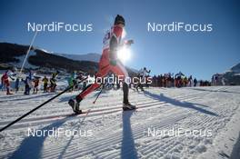 13.12.2013, Livigno, Italy (ITA):  athlete early at the classic race - Skimarathon La Sgambeda Classic, Livigno (ITA). www.nordicfocus.com. © Rauschendorfer/NordicFocus. Every downloaded picture is fee-liable.