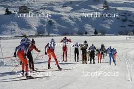13.12.2013, Livigno, Italy (ITA):  after 1 km of the classic race - Skimarathon La Sgambeda Classic, Livigno (ITA). www.nordicfocus.com. © Rauschendorfer/NordicFocus. Every downloaded picture is fee-liable.