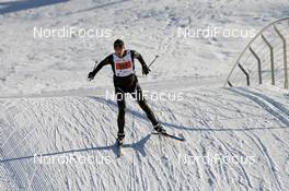 15.12.2013, Livigno, Italy (ITA): slower athlete near the finish - FIS Marathon Cup La Sgambeda, Livigno (ITA). www.nordicfocus.com. © Rauschendorfer/NordicFocus. Every downloaded picture is fee-liable.