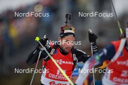 05.01.2014, Oberhof, Germany (GER): Benjamin Weger (SUI) - IBU world cup biathlon, mass men, Oberhof (GER). www.nordicfocus.com. © Manzoni/NordicFocus. Every downloaded picture is fee-liable.