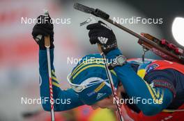 05.01.2014, Oberhof, Germany (GER): Fredrik Lindstroem (SWE) - IBU world cup biathlon, mass men, Oberhof (GER). www.nordicfocus.com. © Manzoni/NordicFocus. Every downloaded picture is fee-liable.