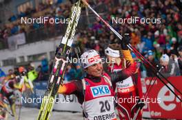 05.01.2014, Oberhof, Germany (GER): Andrea Henkel (GER) - IBU world cup biathlon, mass women, Oberhof (GER). www.nordicfocus.com. © Manzoni/NordicFocus. Every downloaded picture is fee-liable.