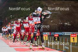 05.01.2014, Oberhof, Germany (GER): Kaisa Maekaeraeinen (FIN) - IBU world cup biathlon, mass women, Oberhof (GER). www.nordicfocus.com. © Manzoni/NordicFocus. Every downloaded picture is fee-liable.