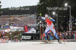 04.01.2014, Oberhof, Germany (GER): Kauri Koiv (EST) - IBU world cup biathlon, pursuit men, Oberhof (GER). www.nordicfocus.com. © Manzoni/NordicFocus. Every downloaded picture is fee-liable.