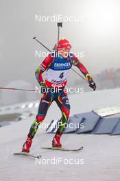 03.01.2014, Oberhof, Germany (GER): Ondrej Moravec (CZE) - IBU world cup biathlon, sprint men, Oberhof (GER). www.nordicfocus.com. © Manzoni/NordicFocus. Every downloaded picture is fee-liable.