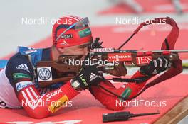 03.01.2014, Oberhof, Germany (GER): Dmitry Malyshko (RUS) - IBU world cup biathlon, sprint men, Oberhof (GER). www.nordicfocus.com. © Manzoni/NordicFocus. Every downloaded picture is fee-liable.