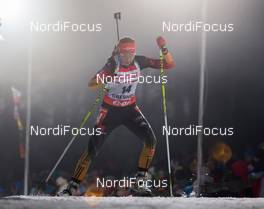 03.01.2014, Oberhof, Germany (GER): Franziska Preuss (GER) - IBU world cup biathlon, sprint women, Oberhof (GER). www.nordicfocus.com. © Manzoni/NordicFocus. Every downloaded picture is fee-liable.