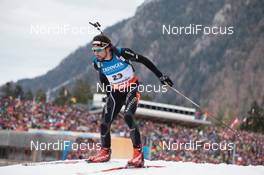 11.01.2014, Ruhpolding, Germany (GER): Benjamin Weger (SUI) - IBU world cup biathlon, individual men, Ruhpolding (GER). www.nordicfocus.com. © Manzoni/NordicFocus. Every downloaded picture is fee-liable.