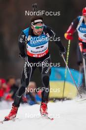 11.01.2014, Ruhpolding, Germany (GER): Benjamin Weger (SUI) - IBU world cup biathlon, individual men, Ruhpolding (GER). www.nordicfocus.com. © Manzoni/NordicFocus. Every downloaded picture is fee-liable.
