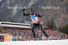 11.01.2014, Ruhpolding, Germany (GER): Claudio Boeckli (SUI) - IBU world cup biathlon, individual men, Ruhpolding (GER). www.nordicfocus.com. © Manzoni/NordicFocus. Every downloaded picture is fee-liable.