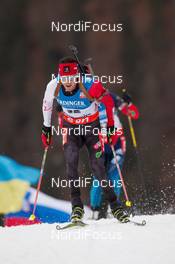 11.01.2014, Ruhpolding, Germany (GER): Nathan Smith (CAN) - IBU world cup biathlon, individual men, Ruhpolding (GER). www.nordicfocus.com. © Manzoni/NordicFocus. Every downloaded picture is fee-liable.