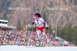 10.01.2014, Ruhpolding, Germany (GER): Fuyuko Suzuki (JPN)  - IBU world cup biathlon, individual women, Ruhpolding (GER). www.nordicfocus.com. © Manzoni/NordicFocus. Every downloaded picture is fee-liable.