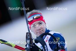 10.01.2014, Ruhpolding, Germany (GER): Olga Zaitseva (RUS)  - IBU world cup biathlon, individual women, Ruhpolding (GER). www.nordicfocus.com. © Manzoni/NordicFocus. Every downloaded picture is fee-liable.