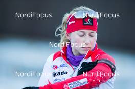 10.01.2014, Ruhpolding, Germany (GER): Audrey Vaillancourt (CAN)  - IBU world cup biathlon, individual women, Ruhpolding (GER). www.nordicfocus.com. © Manzoni/NordicFocus. Every downloaded picture is fee-liable.