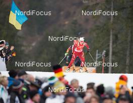 12.01.2014, Ruhpolding, Germany (GER): Tora Berger (NOR)  - IBU world cup biathlon, pursuit women, Ruhpolding (GER). www.nordicfocus.com. © Manzoni/NordicFocus. Every downloaded picture is fee-liable.