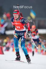 12.01.2014, Ruhpolding, Germany (GER): Irina Starykh (RUS)  - IBU world cup biathlon, pursuit women, Ruhpolding (GER). www.nordicfocus.com. © Manzoni/NordicFocus. Every downloaded picture is fee-liable.