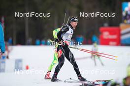 09.01.2014, Ruhpolding, Germany (GER): Serafin Wiestner (SUI)  - IBU world cup biathlon, relay men, Ruhpolding (GER). www.nordicfocus.com. © Manzoni/NordicFocus. Every downloaded picture is fee-liable.