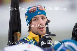09.01.2014, Ruhpolding, Germany (GER): Ted Armgren (SWE)  - IBU world cup biathlon, relay men, Ruhpolding (GER). www.nordicfocus.com. © Manzoni/NordicFocus. Every downloaded picture is fee-liable.