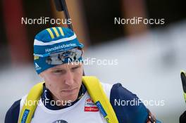 09.01.2014, Ruhpolding, Germany (GER): Bjoern Ferry (SWE)  - IBU world cup biathlon, relay men, Ruhpolding (GER). www.nordicfocus.com. © Manzoni/NordicFocus. Every downloaded picture is fee-liable.