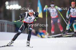 09.01.2014, Ruhpolding, Germany (GER): Michail Kletcherov (BUL)  - IBU world cup biathlon, relay men, Ruhpolding (GER). www.nordicfocus.com. © Manzoni/NordicFocus. Every downloaded picture is fee-liable.