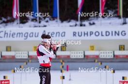 08.01.2014, Ruhpolding, Germany (GER): Megan Imrie (CAN)  - IBU world cup biathlon, relay women, Ruhpolding (GER). www.nordicfocus.com. © Manzoni/NordicFocus. Every downloaded picture is fee-liable.