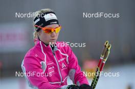 08.01.2014, Ruhpolding, Germany (GER): Elisa Gasparin (SUI)  - IBU world cup biathlon, relay women, Ruhpolding (GER). www.nordicfocus.com. © Manzoni/NordicFocus. Every downloaded picture is fee-liable.
