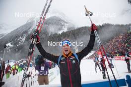 18.01.2014, Antholz, Italy (ITA): Simon Schempp (GER) - IBU world cup biathlon, pursuit men, Antholz (ITA). www.nordicfocus.com. © Manzoni/NordicFocus. Every downloaded picture is fee-liable.