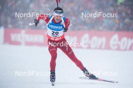 18.01.2014, Antholz, Italy (ITA): Ole Einar Bjoerndalen (NOR) - IBU world cup biathlon, pursuit men, Antholz (ITA). www.nordicfocus.com. © Manzoni/NordicFocus. Every downloaded picture is fee-liable.
