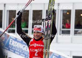 18.01.2014, Antholz, Italy (ITA): Andrea Henkel (GER) - IBU world cup biathlon, pursuit women, Antholz (ITA). www.nordicfocus.com. © Manzoni/NordicFocus. Every downloaded picture is fee-liable.