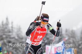 18.01.2014, Antholz, Italy (ITA): Selina Gasparin (SUI) - IBU world cup biathlon, pursuit women, Antholz (ITA). www.nordicfocus.com. © Manzoni/NordicFocus. Every downloaded picture is fee-liable.