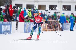 19.01.2014, Antholz, Italy (ITA): Tobias Arwidson (SWE) - IBU world cup biathlon, relay men, Antholz (ITA). www.nordicfocus.com. © Manzoni/NordicFocus. Every downloaded picture is fee-liable.