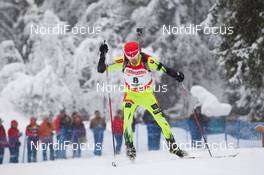 17.01.2014, Antholz, Italy (ITA): Matej Kazar (SVK) - IBU world cup biathlon, sprint men, Antholz (ITA). www.nordicfocus.com. © Manzoni/NordicFocus. Every downloaded picture is fee-liable.