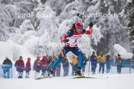 17.01.2014, Antholz, Italy (ITA): Evgeniy Garanichev (RUS) - IBU world cup biathlon, sprint men, Antholz (ITA). www.nordicfocus.com. © Manzoni/NordicFocus. Every downloaded picture is fee-liable.